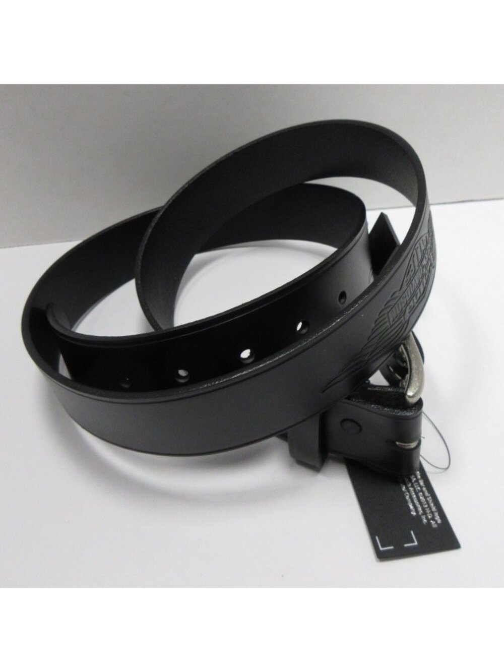 Harley Davidson Belt 42 Genuine Cowhide Leather Moto USA Made NEW